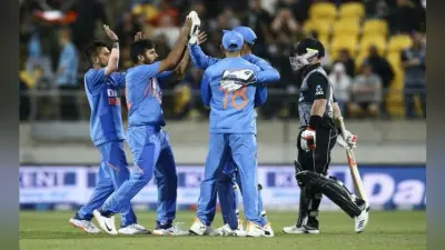 #INDvNZ : भारत ने फिर छीनी न्यूजीलैंड से जीत, शृंखला में किया क्लीन स्वीप
