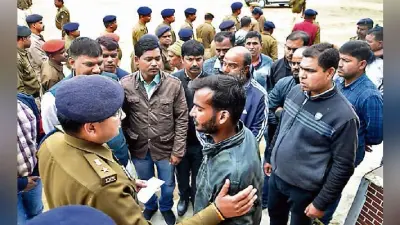 लोहरदगा : कर्फ्यू में तैनात जवान की ठंड लगने से हुई मौत, दी गयी सलामी