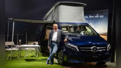 Auto Expo 2020: मर्सिडीज बेंज ने पेश की 1.38 करोड़ रुपये की MPV V Class Marco Polo