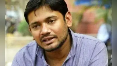 कटिहार : कन्हैया की गाड़ी पर तीसरे दिन भी हमला, जूते फेंके