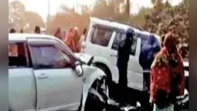 तारापीठ में पूजा कर लौट रहे और पूजा करने आ रहे लोगों की कारों में भिड़ंत, दो की मौत