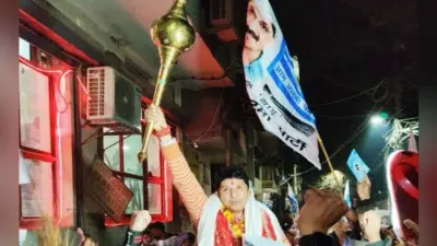 Delhi assembly election results 2020 : आप नेता सौरभ भारद्वाज ने कसा भाजपा पर तंज- हनुमान का बज गया डंका…