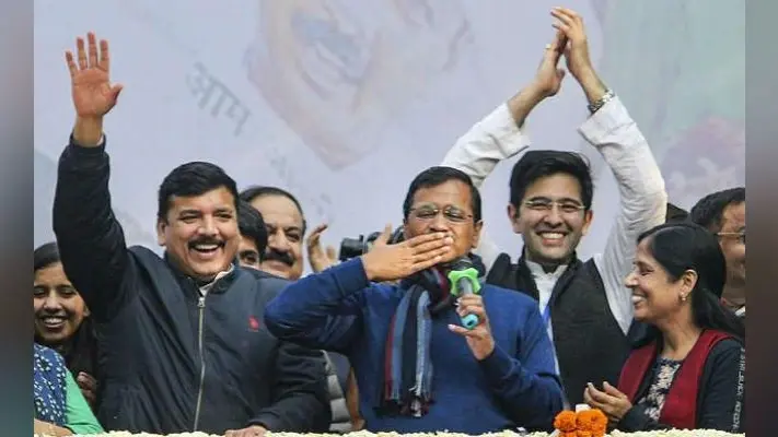 केजरीवाल शपथ ग्रहण समारोह में नहीं करेंगे शक्ति प्रदर्शन, नहीं दिखेंगे दूसरे राज्य के बड़े नेता