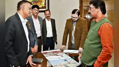 रांची : सीएम ने पर्यटन विभाग के कैलेंडर का किया विमोचन