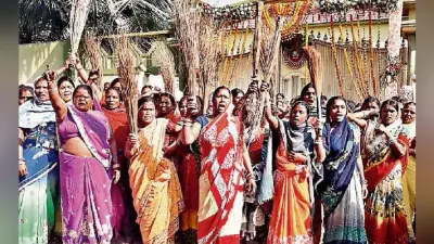 कतरास : विधायक ढुलू महतो को गिरफ्तार करने पहुंची पुलिस, हुआ विरोध