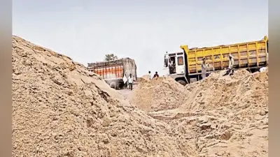 रांची : पर्यावरण स्वीकृति के बिना बंद हैं बालू घाट