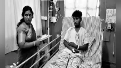 बीमार हुआ माध्यमिक परीक्षार्थी अस्पताल में बैठ कर दी परीक्षा