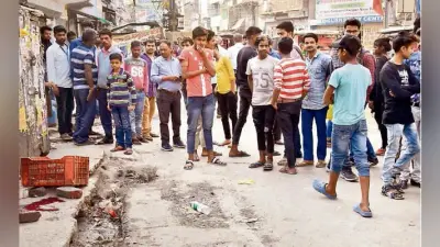 दो दुकानदारों के आपसी विवाद में चली गोली सामान खरीदने गयी छात्रा के पैर में लगी