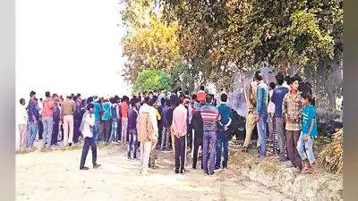 प्रयागराज में पुआल संग किसान को जिंदा जलाया, पोस्टमार्टम के बाद मामले की जांच में जुटी पुलिस
