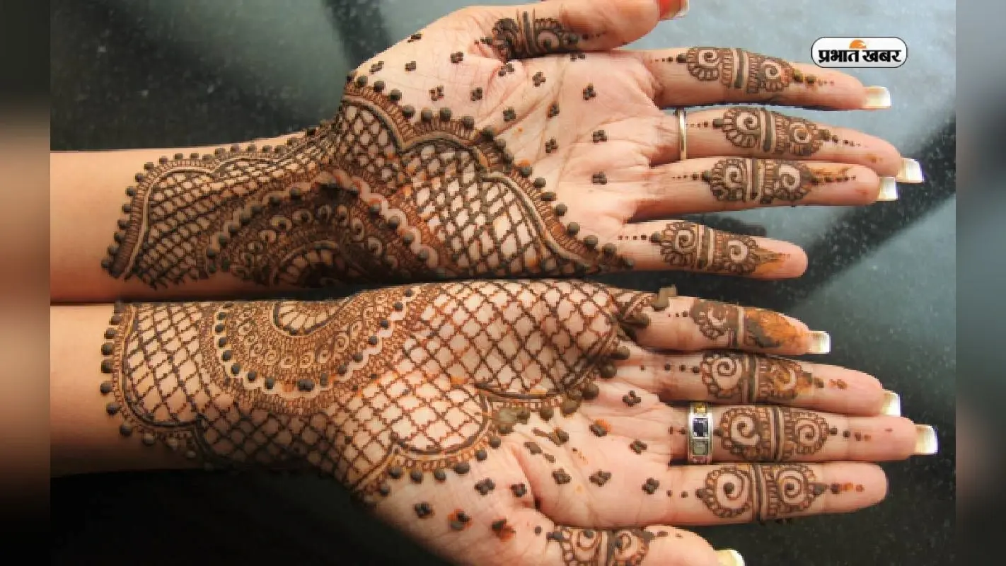 Shardiya Navratri 2023 Mehndi Design : फेस्टिव मौके पर लगाइए आसान डिजाइन की मेंहदी, देखें Photos