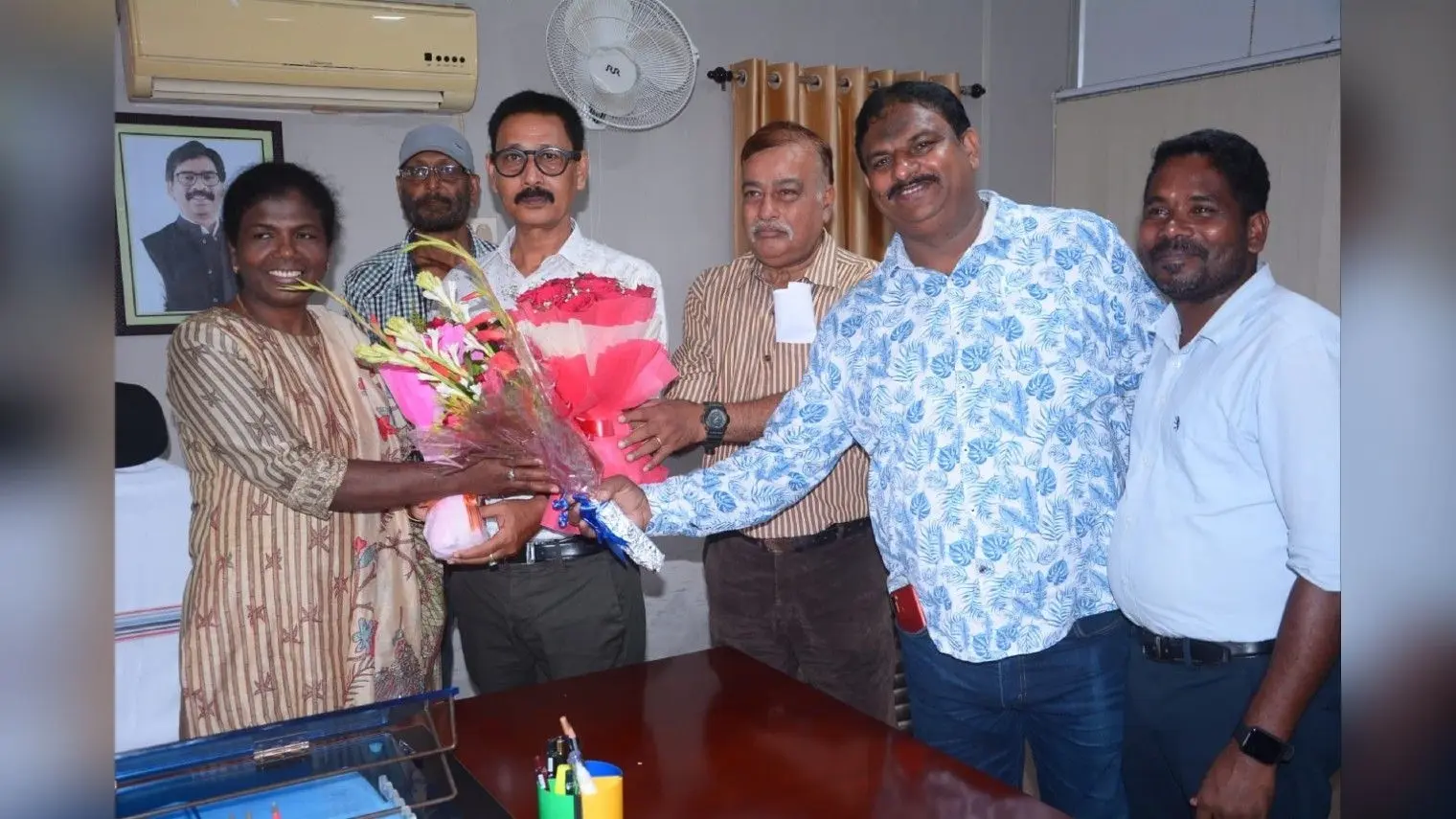 सरोजिनी लकड़ा ने झारखंड खेलकूद एवं युवा कार्य निदेशालय के निदेशक का संभाला पदभार