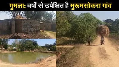 गुमला: वर्षों से उपेक्षित है मुरूमसोकरा गांव, पीना पड़ता है झरने का पानी