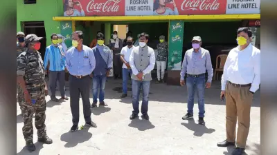 Coronavirus Outbreak: रोशन लाइन होटल में बनेगी सामुदायिक रसोई, अधिकारियों ने किया निरीक्षण
