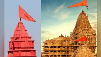 मन्दिर में क्यों चढ़ाया जाता है ध्वजा, कब से शुरू हुई परम्परा, जानें किस देवता के ध्वज पर है कौन-सा चिह्न