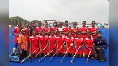 मणिपुर पर जबर्दस्त जीत दर्ज कर झारखंड 12वीं जूनियर नेशनल महिला हॉकी चैंपियनशिप के क्वार्टर फाइनल में
