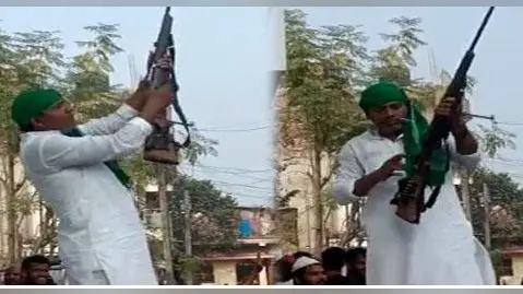 भागलपुर में चुनाव जीतते ही वार्ड सदस्य ने उठायी राइफल, धांय-धांय चलीं गोलियां, फायरिंग से गूंजा इलाका