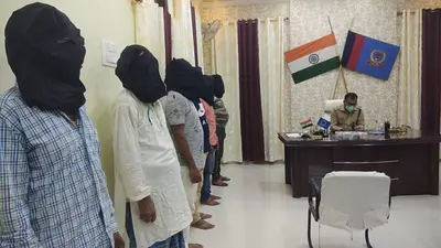 गढ़वा : प्रतापपुर गोलीकांड में शामिल छह अपराधी हथियार के साथ गिरफ्तार