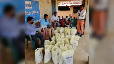 लोहरदगा में 1334 लोग होम क्वारेंटाइन में, बैंक ऑफ इंडिया कर रहा गरीबों की मदद
