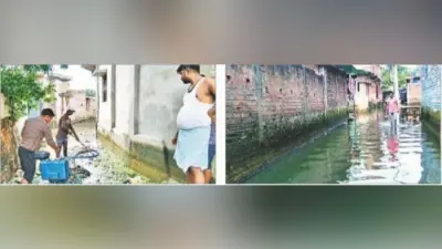 पानी में डूबे दरभंगा के दो दर्जन वार्ड पार्षदों ने निगम में सौंपा मेयर के खिलाफ अविश्वास प्रस्ताव, वोटिंग लग गयी नीतिगत निर्णय पर रोक