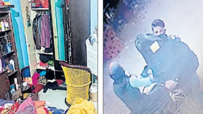 रेस्टोरेंट संचालक के घर से आठ लाख के गहने व 3.5 लाख कैश ले उड़े चोर, पूरी घटना सीसीटीवी कैमरे मे कैद