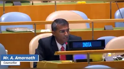 UN में भारत ने पाकिस्तान को फिर लगाई फटकार, कहा- यहां करता है शांति की बात और लादेन को शहीद बताते हैं इमरान