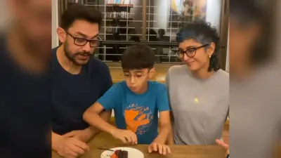 आमिर खान ने एक्स वाइफ किरण राव के साथ मनाया बेटे आजाद का बर्थडे, देखें सेलिब्रेशन की इनसाइड PHOTOS