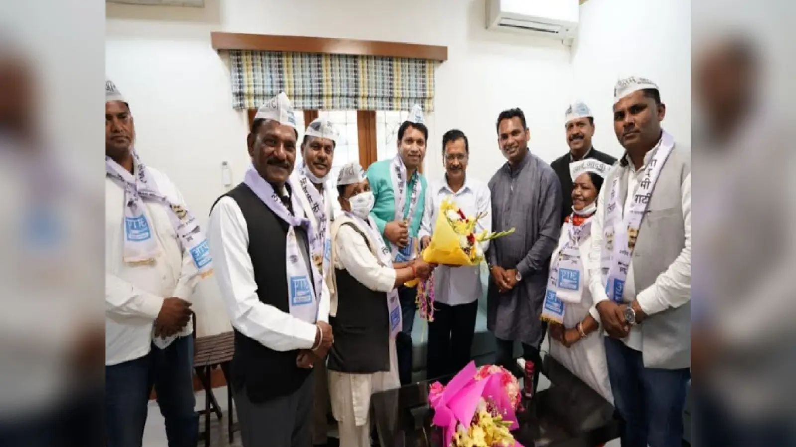 आप में शामिल हुए कांग्रेस के वरिष्ठ नेता कृष्णा वाल्मीकि