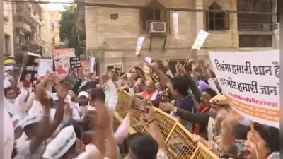 ‘द कश्मीर फाइल्स’ फिल्म पर ‘आप’-भाजपा कार्यकर्ताओं की दिल्ली में भिड़ंत, सोशल मीडिया पर वीडियो वायरल