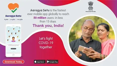 Netflix और गूगल मीट ज्यादा पॉपुलर हुआ मोदी सरकार का आरोग्य सेतु ऐप, बनाया यह कीर्तिमान