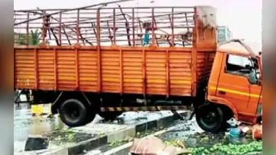 बंगाल : स्कूल बस व लॉरी में हुई भिड़ंत, बस चालक समेत 25 बच्चे घायल