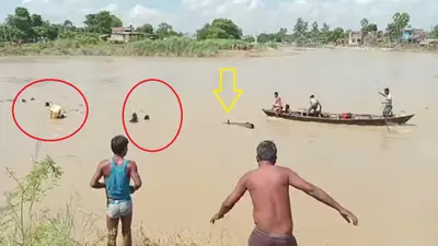बिहार में नाव हादसा: जब तेज धार में काल से लड़ती रहीं छात्राएं, बेहोश हुई मां और छूट गया मासूम बेटे का हाथ…