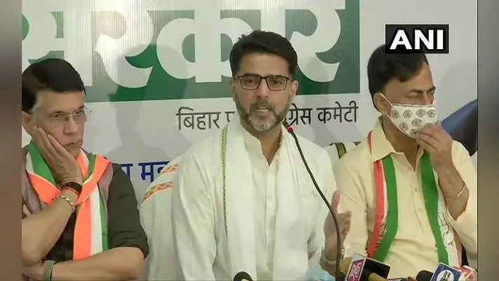 बिहार चुनाव 2020 : एनडीए में दम हो तो 5 साल की उपलब्धियों पर जारी करे श्वेत पत्र : सचिन पायलट