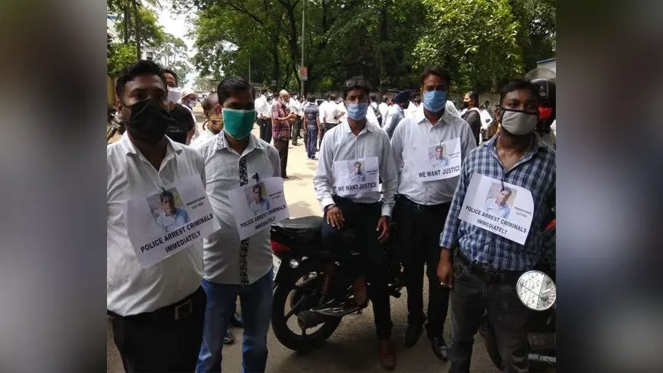 अधिवक्ता प्रकाश यादव हत्याकांड में भाजपा नेता अभय सिंह पर भाजमो का गंभीर आरोप