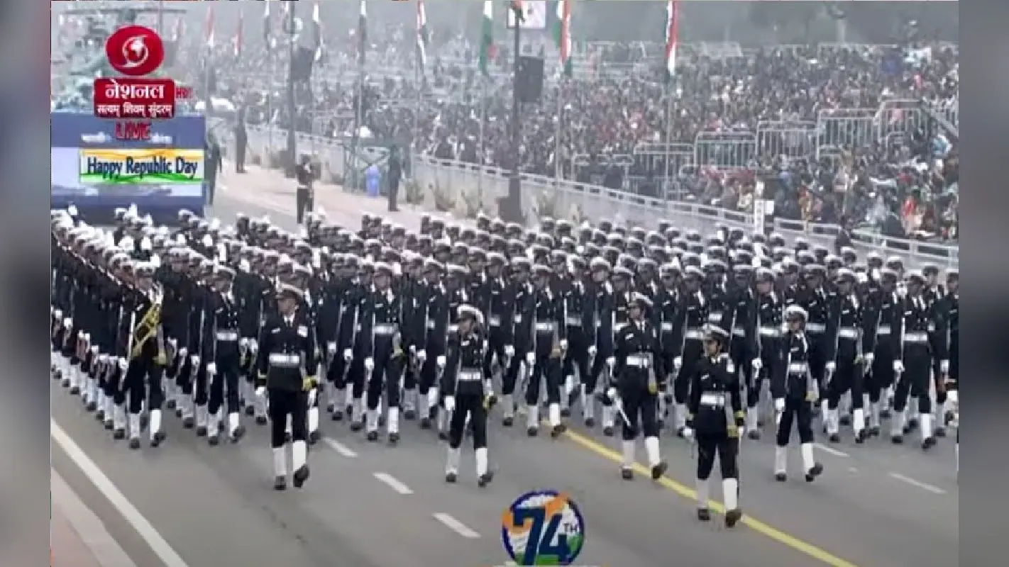 Republic Day 2023: गणतंत्र दिवस परेड में पहली बार शामिल हुए अग्निवीर, देखें तस्वीरें