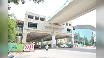 Agra Metro News: मेट्रो के डिपो में ट्रैक बिछाने का काम ने पकड़ी रफ्तार, जानें अब तक का डेवलपमेंट