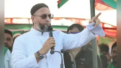ओवैसी का पीएम मोदी पर हमला, कहा- INS विक्रांत चीन के खिलाफ प्रधानमंत्री को बोलने का साहस दे