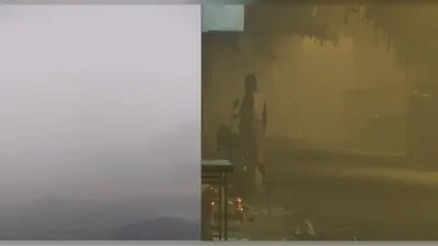 दिल्ली में दिवाली पर धुआंधार तरीके से खूब जले पटाखे, अब प्रदूषण से लोगों का निकल रहा है दम