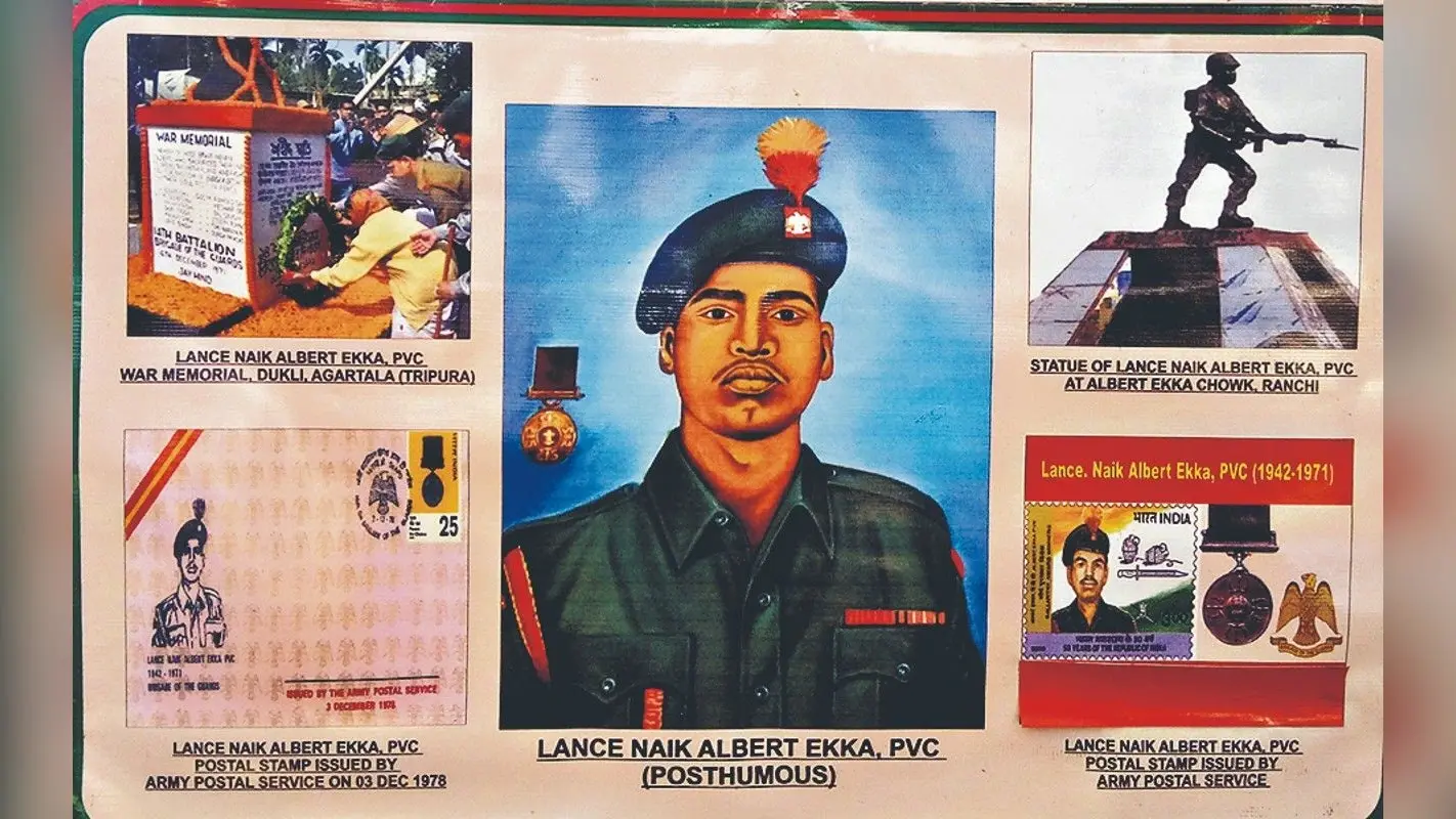 Martyrdom Day: शहादत दिवस आज, 20 गोली लगने के बाद भी नहीं रुके थे अलबर्ट एक्का