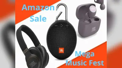 Great Indian Festival से पहले Amazon लाया Mega Music Fest Sale: हेडफोन, ईयरफोन, साउंडबार स्पीकर्स पर बड़ी छूट