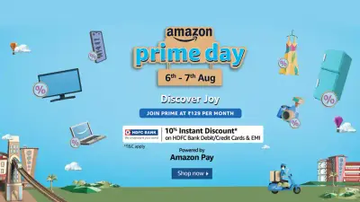 Amazon Prime Day Sale: स्मार्टफोन और TV पर मिलने वाली है 40% से 60% तक की छूट