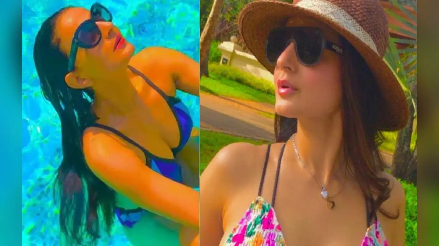 Ameesha Patel पर चढ़ा बोल्डनेस का खुमार, समंदर किनारे बिकिनी में इठलाती नजर आई, दिल थामकर देखें VIDEO