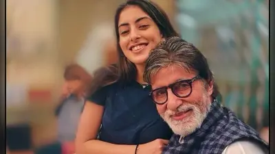 अमिताभ बच्चन की नातिन नव्या नवेली की टी-शर्ट पर लिखा है खास संदेश, तसवीर देख महानायक ने दिया ऐसा रिएक्शन