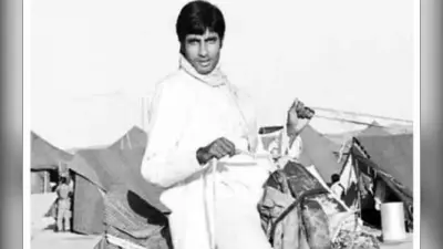 अमिताभ बच्चन ने शेयर की जैसलमेर की तस्वीर, बोले- जब मुझे ऊंट कहा जाता था लेकिन अब ये…