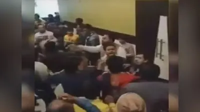 Amroha: अमरोहा में पठान फिल्म के दौरान दो पक्ष भिड़े, जमकर चले लात-घूंसे, पुलिस ने दो युवकों को किया गिरफ्तार
