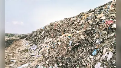 गढ़वा : दानरो नदी बना डंपिंग यार्ड, मसला सुलझाने के प्रयास में उलझता चला गया नगर परिषद