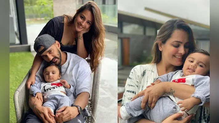 Anita Hassanandani बनी चियरलीडर, बेटे के साथ इस तरह मस्ती करते दिखीं एक्ट्रेस
