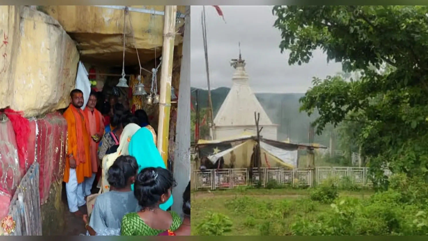 अयोध्या में श्रीराम जन्मभूमि की पूजा के साथ राममय हुई रामभक्त हनुमान की जन्मभूमि गुमला