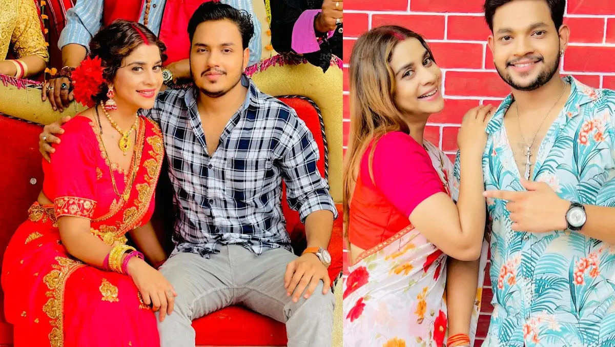 भोजपुरी वेब सीरीज ‘पकड़उवा बियाह’ में मिस जम्मू अनारा गुप्ता संग रोमांस करेंगे अंकुश राजा, तसवीरें वायरल