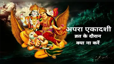 Apara Ekadashi 2022:अपरा एकादशी के दिन भूलकर भी ना करें ये काम,नाराज़ हो सकते हैं भगवान विष्णु