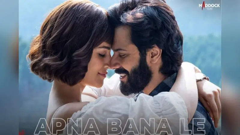 Bhediya Song: अरिजीत सिंह की आवाज में भेड़िया का नया गाना आउट, रोमांस करते दिखे वरुण धवन-कृति सेनन